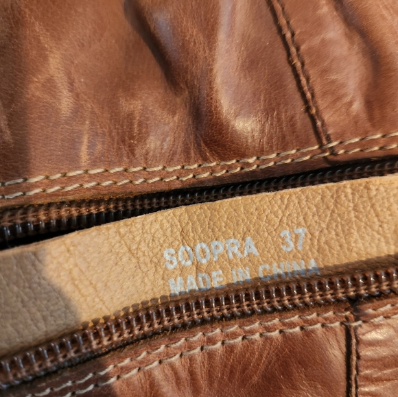 Aldo lovely taupe-brown boots 7 with knit band detail - Picture 8 of 11